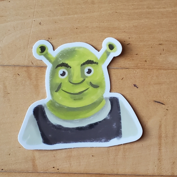 Shrek Vinyl Sticker w/ discount shipping - Picture 1 of 2